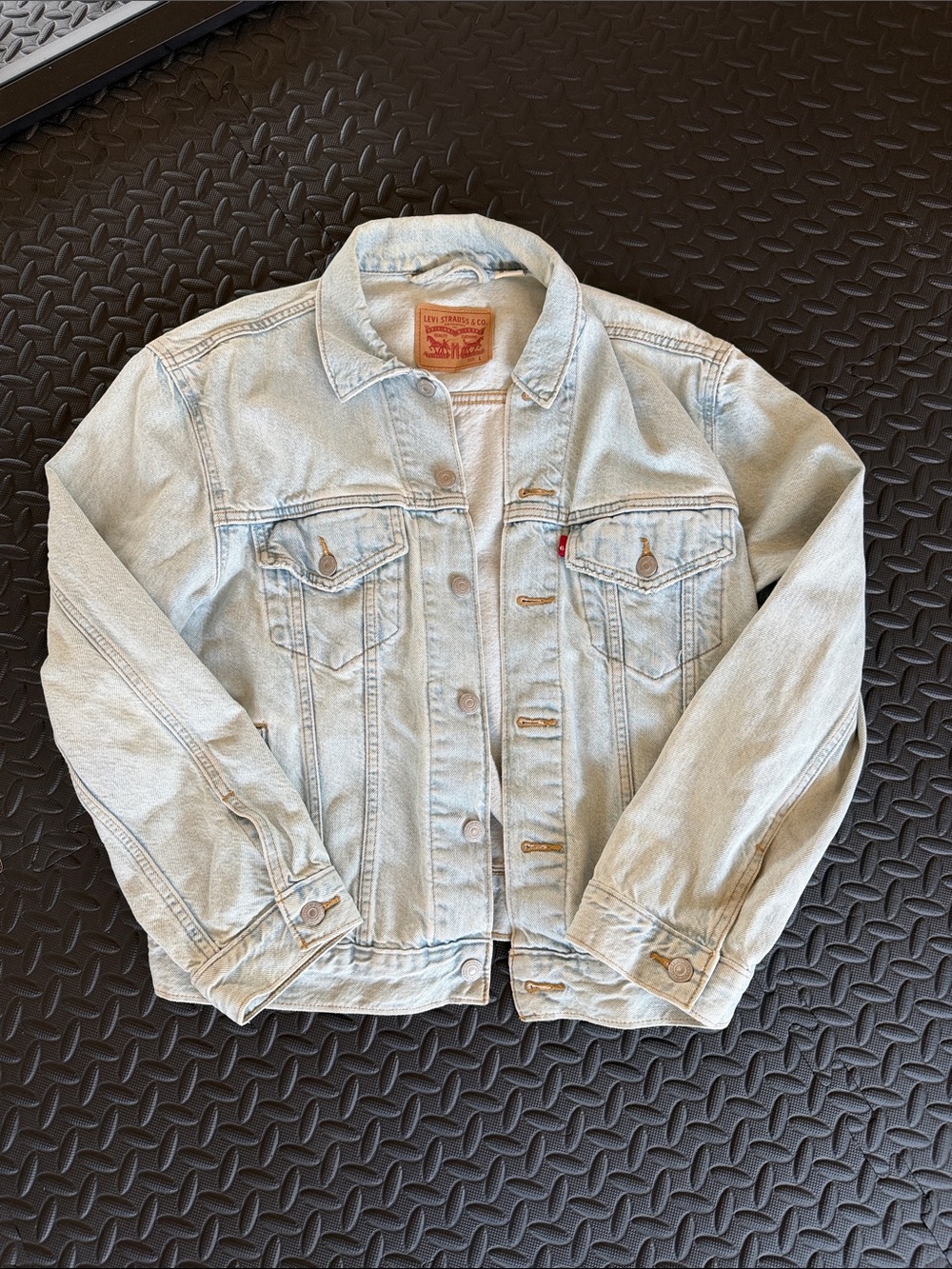 Levi's Light Blue Washed Denim Jacket